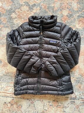 Patagonia Kids' Black Insulated Puffer Jacket